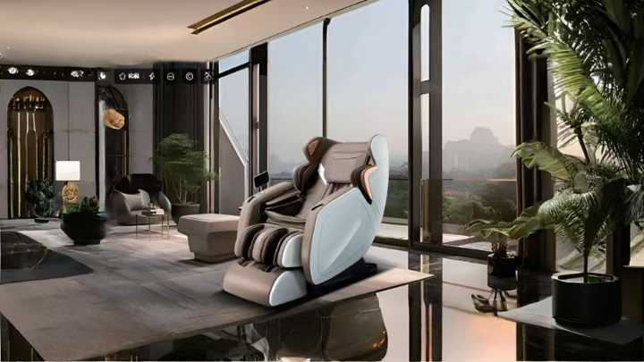 Zero-Gravity Jersey Massage Chair